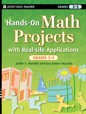 cover image of Hands-On Math Projects with Real-Life Applications, Grades 3-5
